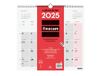 Finocam – Neutrale wandkalender om te schrijven 2025, 1 maand per pagina, januari 2025 – december 2025 (12 maanden) Frans