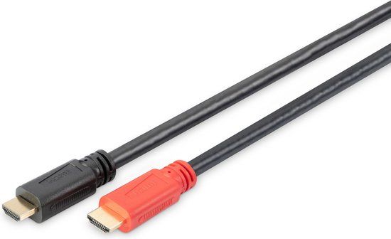 Digitus HDMI-kabel - 20 m - Zwart
