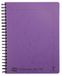 Clairefontaine 482/1131Z - SpiraalSchrift Notemakers Europa in lila - A4+ 22,5x29,7 cm - 240 uitneembare pagina's met lijnen en marge, geperforeerd met 4 gaten - Wit papier van 90 g - Glanzende cover
