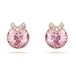 Swarovski Bella Collectie Oorknopjes, Ronde slijpsel, Pavé