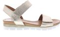 AQA Shoes Dames Sandalen A8900-platino Platina - Maat 42
