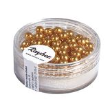 Rayher Renaissance glazen waxparels, 4 mm, doos 85 stuks