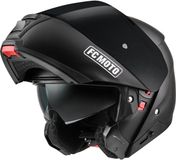 FC-Moto G-376 Opklapbare helm - Systeemhelm - Zwart - L