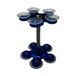 Wonky Monkey Telefoonhouder Blauw - Zwart - Polyester - 8718924812884