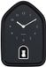 Karlsson Modern Kitty Wall Clock - Black - 29.1x20x29.1cm - Plastic - Silent Movement