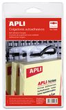 APLI 10586 - Zelfklevende kunststof hangers 100 u.