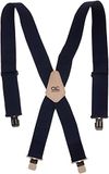 CLC Custom Leathercraft 110BLU Heavy-Duty werk bretels, elastische banden, one size, blauw