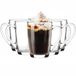 Glasmark Krosno Latte Macchiato-Glazen Cappuccino-Set Theeglazen-Set Met Handvat Dessertglazen Waterglazen Koffieglazen Glühwein-Glazen Ijskoffieglazen Glühweinbekers Grogglazen 6X 300 Ml