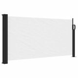 vidaXL - Windscherm - uittrekbaar - 100x300 cm - Wit