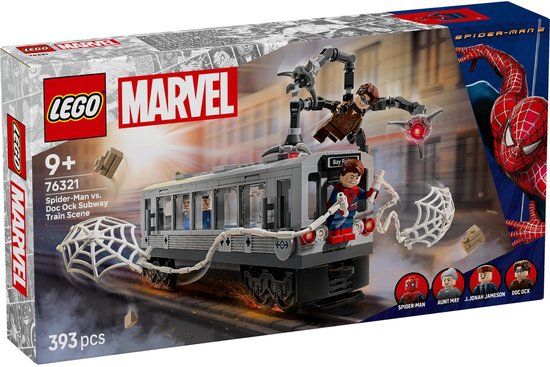 LEGO® Marvel Spider-Man vs. Doc Ock Metroscène - 76321 Bouwset