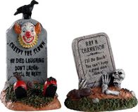 Lemax Crazy Headstones Set of 2