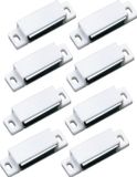 AMIG Magneetsnapper/Deurmagneet - 8 Stuks - Wit