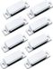 AMIG Magneetsnapper/Deurmagneet - 8 Stuks - Wit