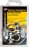 Moje Auto Cosses de batterie en laiton - 2 pièces - Plus/Moins