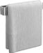 Noswo Porte-torchon - Organiseur d'évier - Plan de travail et cuisine - Inox - Argent - Adhésif 3M