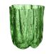Kosta Boda Vase Crackle 12,1 cm Vert foncé
