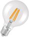 LEDVANCE LED CLASSIC GLOBE Energieeffizienz A+ 3,8W 830 Klar E27