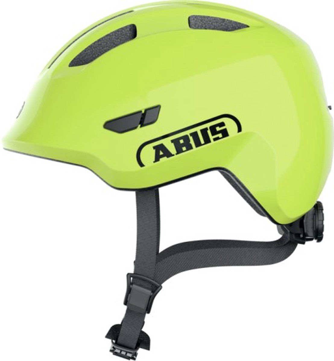 Abus Smiley 3.0 Shiny Yellow S Fietshelm - Geel