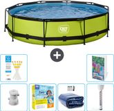 EXIT Toys EXIT Rond Lime Frame Zwembad - 360 x 76 cm