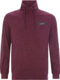 Jan Vanderstorm heren Sweatshirt - 80/82 - donkerrood - Plus Size