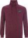 Jan Vanderstorm heren Sweatshirt - 80/82 - donkerrood - Plus Size
