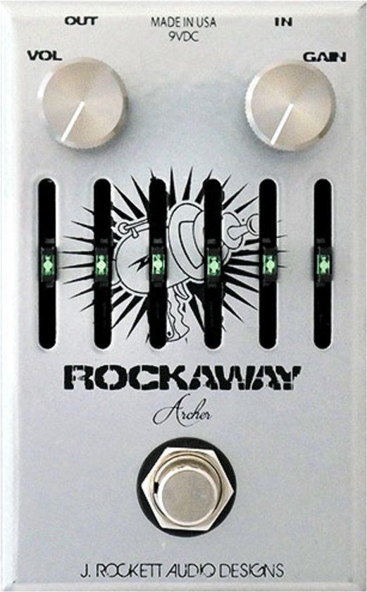 J. Rockett Rockaway Archer Overdrive EQ Effectpedaal