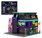 StarTech Cyberpunk LED-arcade ruimte - Modulair bouwspeelgoed - 2600 onderdelen - Stadsarchitectuur - Doe-het-zelf - ABS-kunststof - Met verpakking - Cadeau voor volwassenen