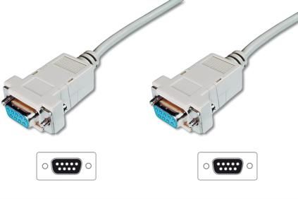 Digitus AK-610100-030-E - Kabel - 3 m - Grijs