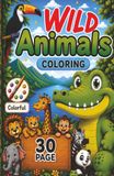 Wild Animals Coloring Book