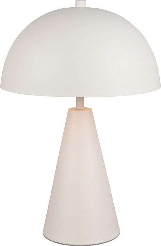 TRIO ALFIE - Tafellamp - Grijs warm - excl. 1x E27 4,9 W