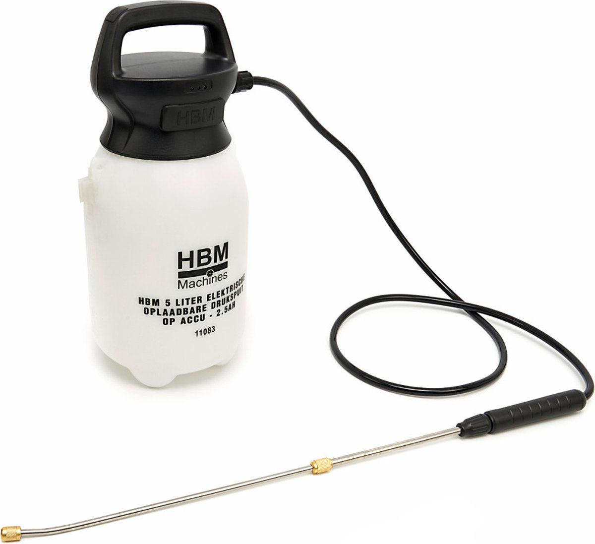 HBM machines 5 Liter Elektrische Oplaadbare Drukspuit Op Accu - 2.5Ah