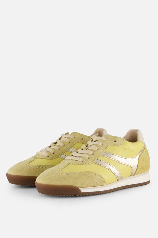 Gabor Sneakers geel Leer - Maat 38