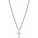 BROSWAY INK BIK10 RVS Kruisketting 50 cm