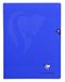Clairefontaine 322311C Geniet Schrift Mimesys Marineblauw - 24x32 cm - 48 Pagina's Grote Ruitjes - Wit Papier 90 g - Polypro Omslag