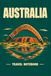 Australia Travel Notebook – Green Cover