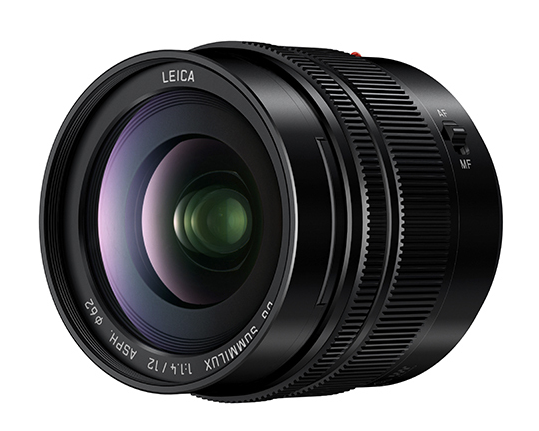 Panasonic H-X012E - Cameralens - 24mm - F/1.4 - Micro Four Thirds - Zwart