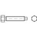 TOOLCRAFT TO-9974772 Boulon à tête hexagonale M30 120 mm Hexagonal extérieur DIN 561 Acier 5 pièce(s)