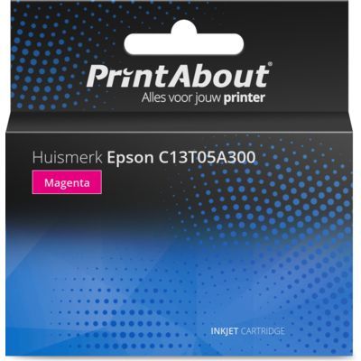 PrintAbout Ink Cartridge C13T05A300 Magenta High Capacity Compatible with Epson