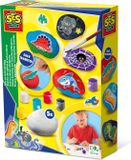 SES Creative 14289 Rub-on Rock Schilderij, Geel