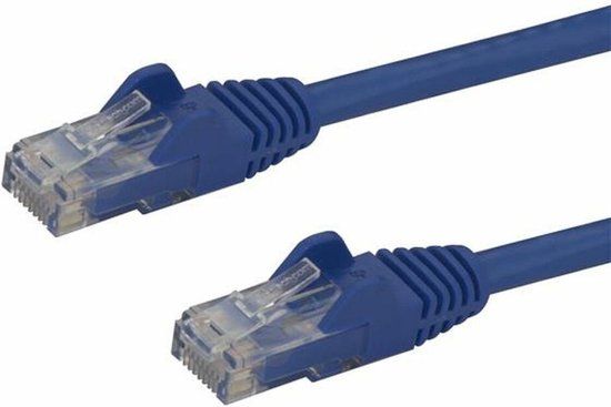 StarTech Cat6 patchkabel met snagless RJ45 connectors – 10 m, blauw