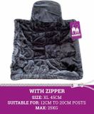 Petrebels Hangmat Sleeper ZIP square XL 45cm - Pepper