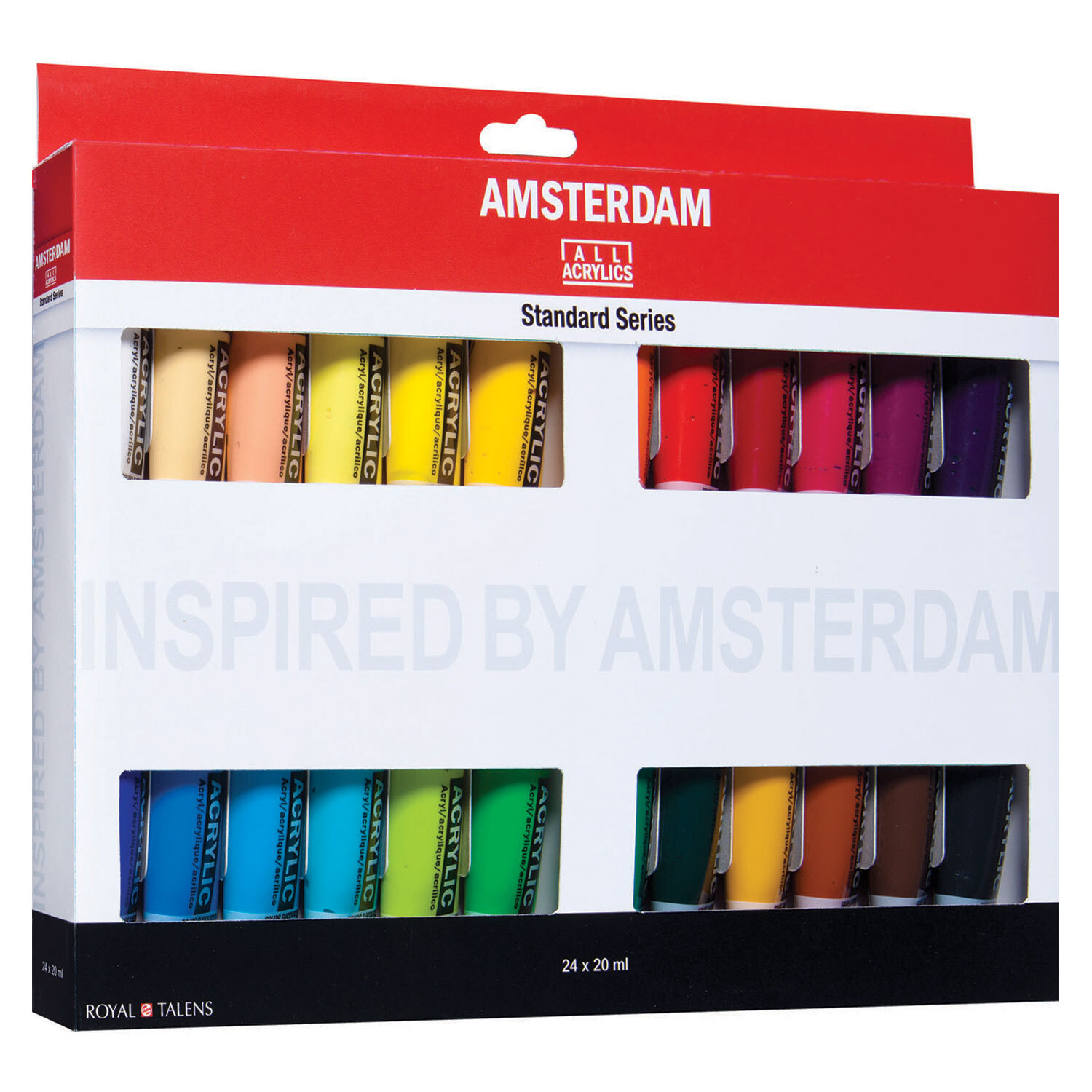 Amsterdam Standard set 24 kleuren 20 ml tubes acrylverf