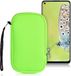kwmobile Telefoontasje Universeel Neon Groen