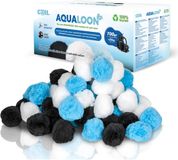 COIL Filterballen voor Zwembad Zandfilter Vervanging - 700g - Aqualoon - Geactiveerde koolstof en zilverionen - Trio
