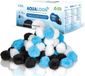 COIL Filterballen voor Zwembad Zandfilter Vervanging - 700g - Aqualoon - Geactiveerde koolstof en zilverionen - Trio