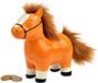 G. Wurm Tirelire cheval - pour enfants - céramique - gris - 16 x 12 x 10 cm