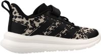 Adidas Tensaur Run 4.0 EL Dierlijke Druk Kinderen Lage sneakers - Zwart/Zand - Maat 32