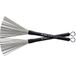 Vic Firth Signature Series Wire Brush - Russ Miller 'Sweep' - Retractable - Black Handle