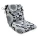 Pillow Perfect Sophia Graphite Ronde Hoeken Stoel Cu, Zwart