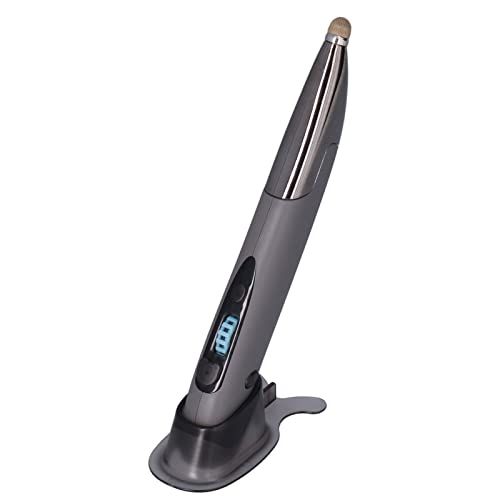Muispen, LED-licht 2,4 GHz muisstylus met Type-C-adapter voor OS X voor Android voor Windows(grijs)